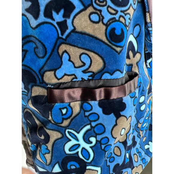 AAARDVARK'S Odd Ark Vintage Velvet Vest, Size Large - Picture 4 of 9